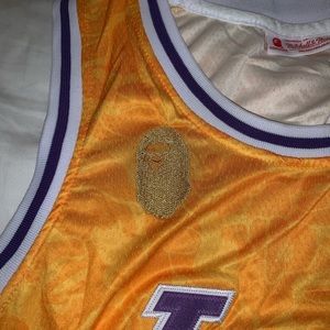 BAPE LAKERS JERSEY